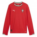 Günstige Fußballtrikots Portugal Heimtrikot 2025 Langarm Günstige Fußballtrikots Portugal Heimtrikot 2025 Langarm